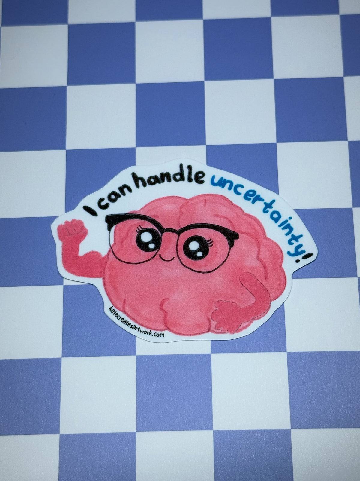 OCD Awareness Stickers - Jane the Brain!