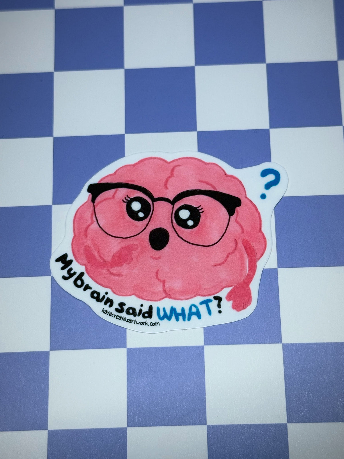 OCD Awareness Stickers - Jane the Brain!