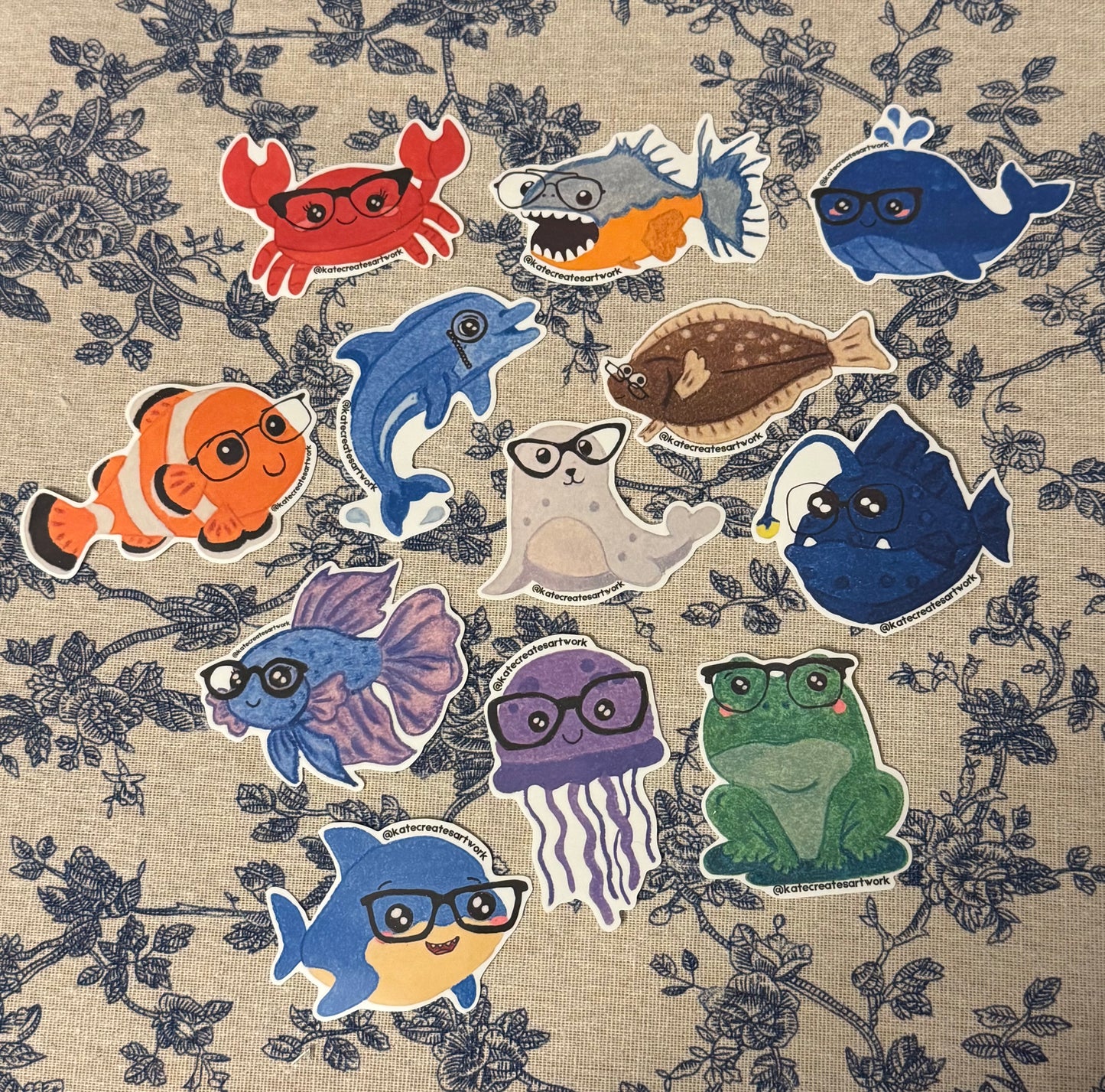 "Little Fish, Big Feelings" Stickers - Series 2