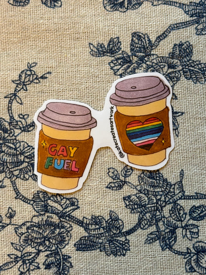 Glossy Pride Stickers